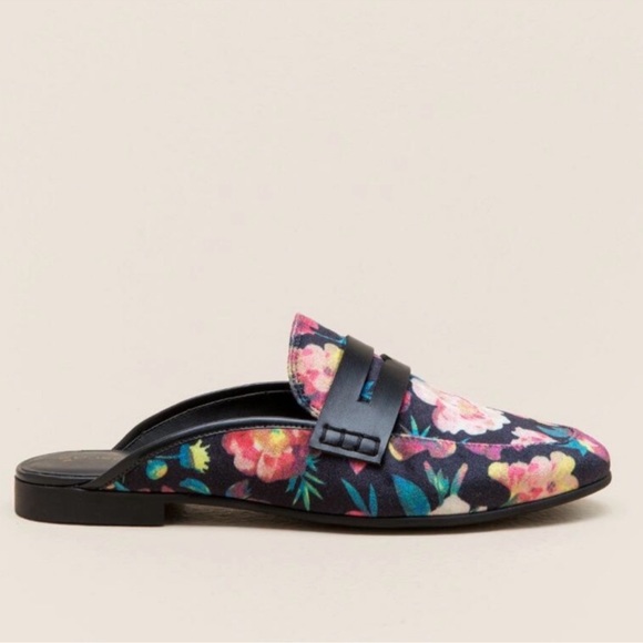 FRANCESCA PAISLEY FLORAL MULES Slip-on Shoes Women’s Size 7 - Picture 11 of 12